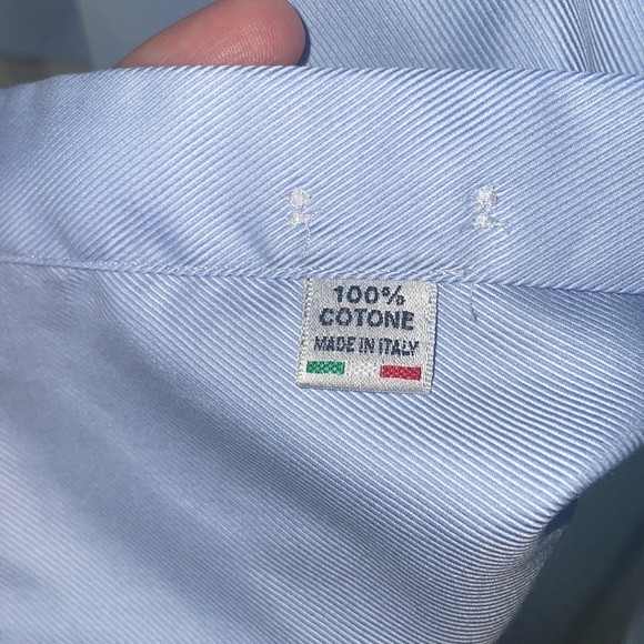 💙Mario Ferrara dress  shirt size 16 - Picture 6 of 8